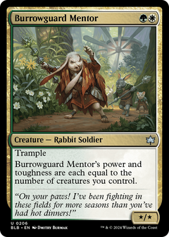Burrowguard Mentor (206) [Bloomburrow] - Deck Out Gaming