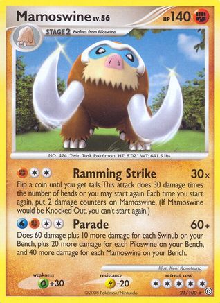 Mamoswine (21) [Stormfront] Reverse Holofoil - Deck Out Gaming