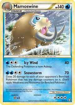 Mamoswine (5) [Triumphant] Holofoil - Deck Out Gaming