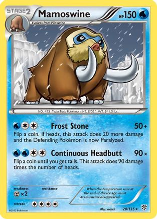 Mamoswine (28) [Plasma Storm] - Deck Out Gaming