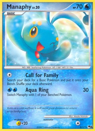 Manaphy (3) [POP Series 6] Holofoil - Deck Out Gaming