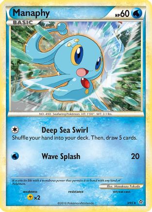 Manaphy (3) [Unleashed] Holofoil - Deck Out Gaming