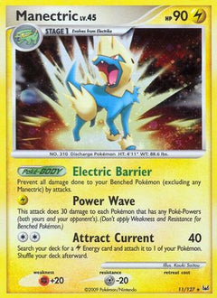 Manectric (11) [Platinum] Reverse Holofoil - Deck Out Gaming