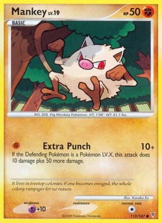 Mankey (112) [Supreme Victors] Reverse Holofoil - Deck Out Gaming