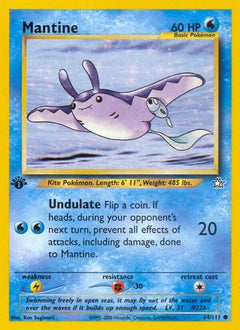 Mantine (64) [Neo Genesis] 1st Edition - Deck Out Gaming