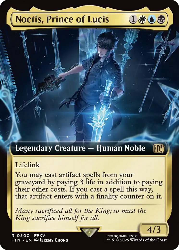 Noctis, Prince of Lucis (500) [FINAL FANTASY] foil - Deck Out Gaming