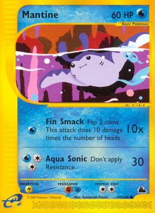 Mantine (77) [Skyridge] Reverse Holofoil - Deck Out Gaming