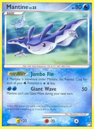 Mantine (29) [Mysterious Treasures] Reverse Holofoil - Deck Out Gaming