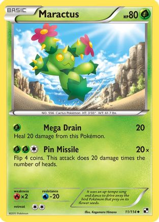 Maractus (11) (11) [Black and White] Reverse Holofoil - Deck Out Gaming