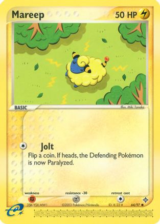 Mareep (64) [Dragon] Reverse Holofoil - Deck Out Gaming