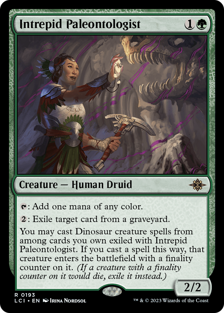 Intrepid Paleontologist (193) [The Lost Caverns of Ixalan] foil - Deck Out Gaming