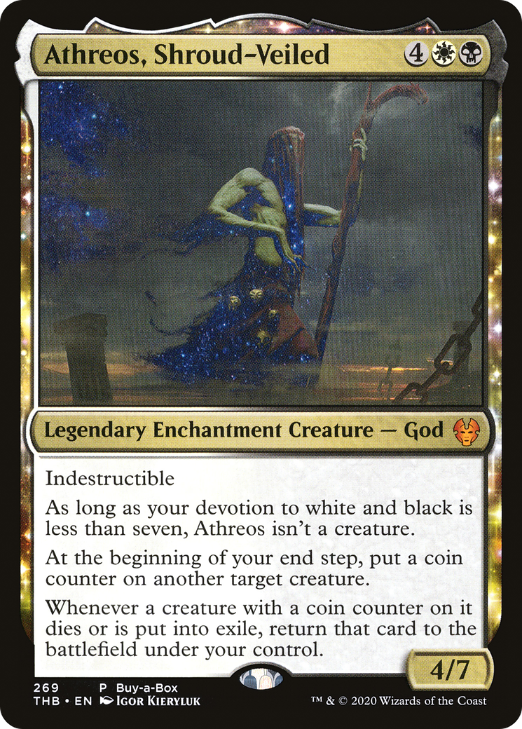 Athreos, Shroud-Veiled (269) [Theros Beyond Death] foil - Deck Out Gaming