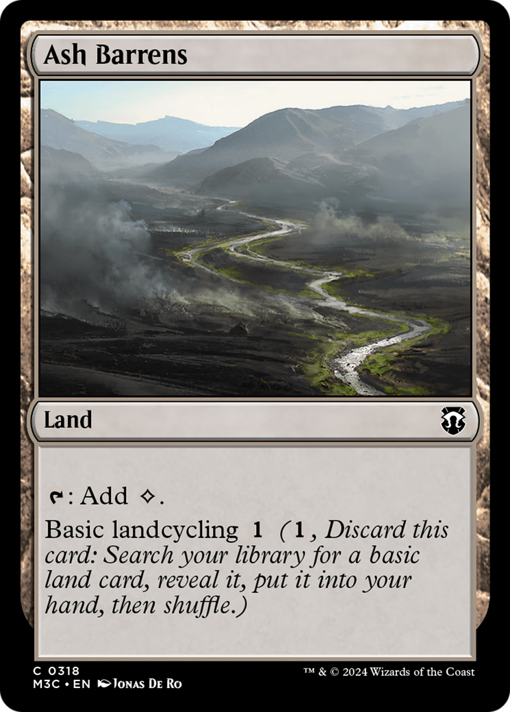 Ash Barrens (318) [Modern Horizons 3 Commander] - Deck Out Gaming