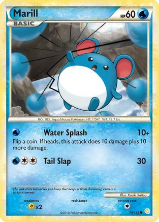 Marill (74) [HeartGold SoulSilver] - Deck Out Gaming
