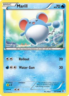 Marill (36) [Boundaries Crossed] Reverse Holofoil - Deck Out Gaming