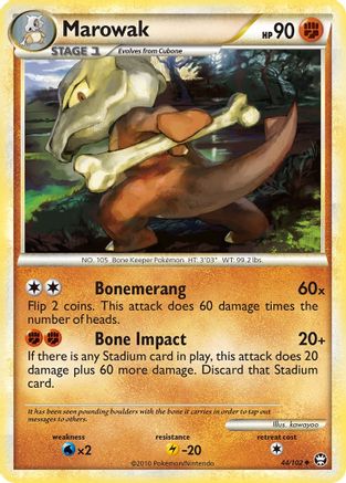 Marowak (44) [Triumphant] - Deck Out Gaming