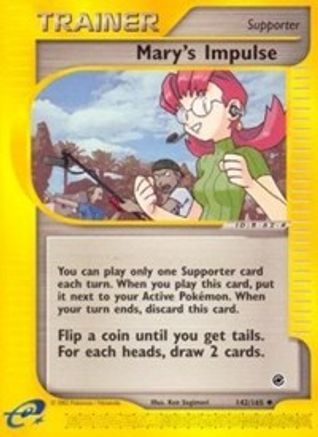 Mary's Impulse (142) [Expedition] - Deck Out Gaming