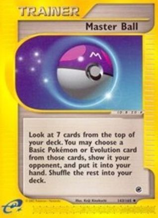 Master Ball (143) [Expedition] Reverse Holofoil - Deck Out Gaming