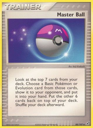 Master Ball (88) [Deoxys] Reverse Holofoil - Deck Out Gaming