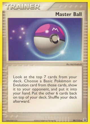 Master Ball (99) [Delta Species] Reverse Holofoil - Deck Out Gaming