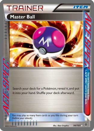 Master Ball (94) [Plasma Blast] Holofoil - Deck Out Gaming