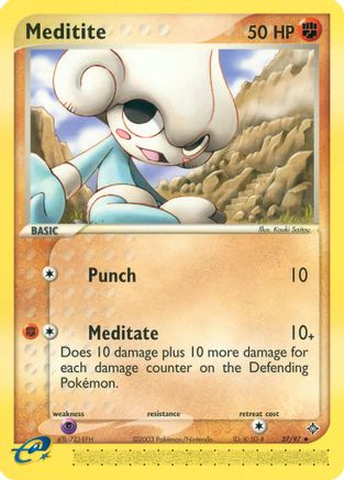 Meditite (37) [Dragon] Reverse Holofoil - Deck Out Gaming
