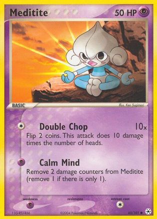 Meditite - 65/101 (65) [Hidden Legends] - Deck Out Gaming