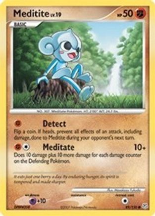 Meditite (89) [Diamond and Pearl] Reverse Holofoil - Deck Out Gaming