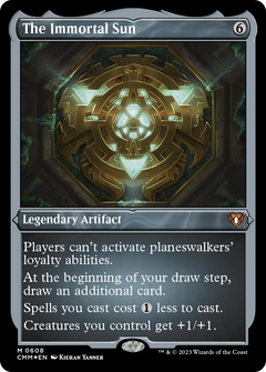 The Immortal Sun (608) [Commander Masters] etched - Deck Out Gaming