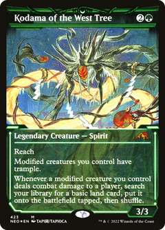 Kodama of the West Tree (423) [Kamigawa: Neon Dynasty] etched - Deck Out Gaming