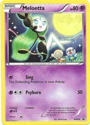 Meloetta - BW68 (BW68) [Black and White Promos] - Deck Out Gaming