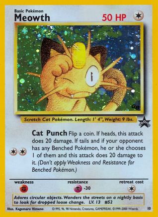 Meowth (10) [WoTC Promo] Holofoil - Deck Out Gaming