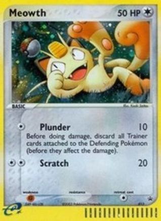 Meowth - 013 (EX Series Collector's Tin) (13) [Nintendo Promos] Holofoil - Deck Out Gaming