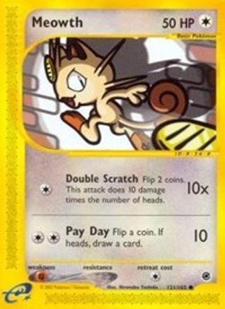 Meowth (121) [Expedition] - Deck Out Gaming