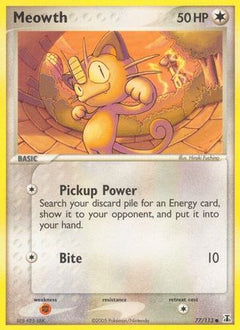 Meowth (77) [Delta Species] Reverse Holofoil - Deck Out Gaming