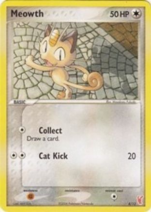 Meowth (4) [EX Trainer Kit 2: Plusle & Minun] - Deck Out Gaming