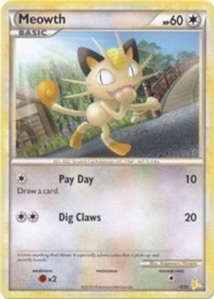 Meowth (#12) (12) [HGSS Trainer Kit: Gyarados & Raichu] - Deck Out Gaming