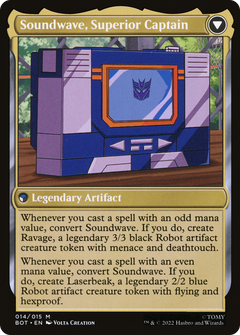 Soundwave, Sonic Spy (14) [Universes Beyond: Transformers] - Deck Out Gaming