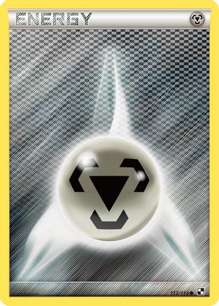 Metal Energy (Basic) (112) [Black and White] - Deck Out Gaming