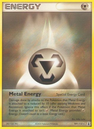 Metal Energy (Special) (107) [Delta Species] Reverse Holofoil - Deck Out Gaming