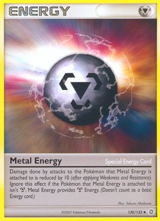 Metal Energy (130) [Secret Wonders] Reverse Holofoil - Deck Out Gaming