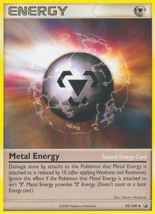 Metal Energy (95) [Majestic Dawn] Reverse Holofoil - Deck Out Gaming