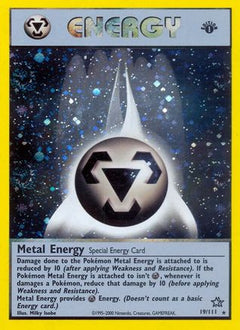 Metal Energy (19) [Neo Genesis] 1st Edition Holofoil - Deck Out Gaming