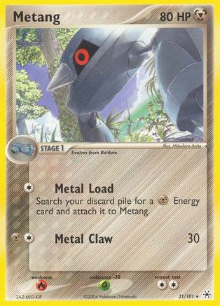 Metang - 21/101 (21) [Hidden Legends] - Deck Out Gaming