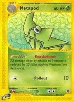 Metapod (87) [Expedition] Reverse Holofoil - Deck Out Gaming