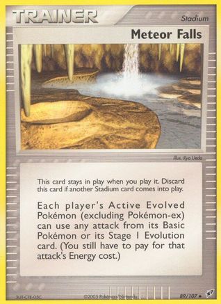 Meteor Falls (89) [Deoxys] Reverse Holofoil - Deck Out Gaming