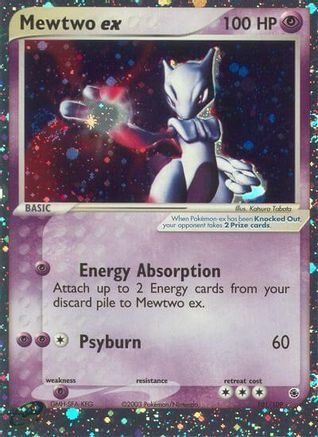 Mewtwo ex (101) [Ruby and Sapphire] Holofoil - Deck Out Gaming