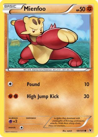 Mienfoo (69) [Noble Victories] Reverse Holofoil - Deck Out Gaming