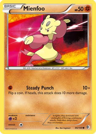 Mienfoo (86) (86) [Boundaries Crossed] Reverse Holofoil - Deck Out Gaming