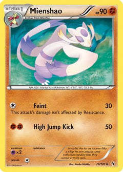 Mienshao (70) [Noble Victories] Reverse Holofoil - Deck Out Gaming